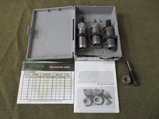 RCBS 3-Die Carb Set .41 MAG Reloading Dies w/ Box & Data - Used Good