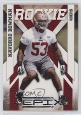 2010 Panini Epix Rookie Silver 126/250 NaVorro Bowman #174 oh4