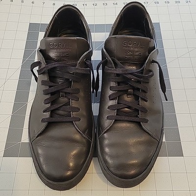 Goral Mellor II - Black Leather Sneaker - UK Size 12 - Made In England