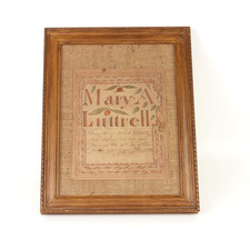 1833 American Family Fraktur Birth Baptism Ce...