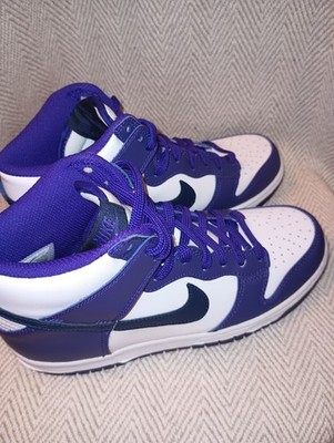 Nike Midnight Navy (Purple) Hi Top Youth 6.5 Sneakers