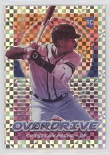 2021 Panini Chronicles Overdrive Building Blocks Prizm Cristian Pache #11 0g90