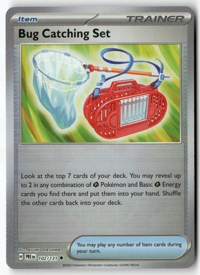 Bug Catching Set (Poke Ball Pattern) Uncommon SV: Prismatic Evolutions 102/131 N