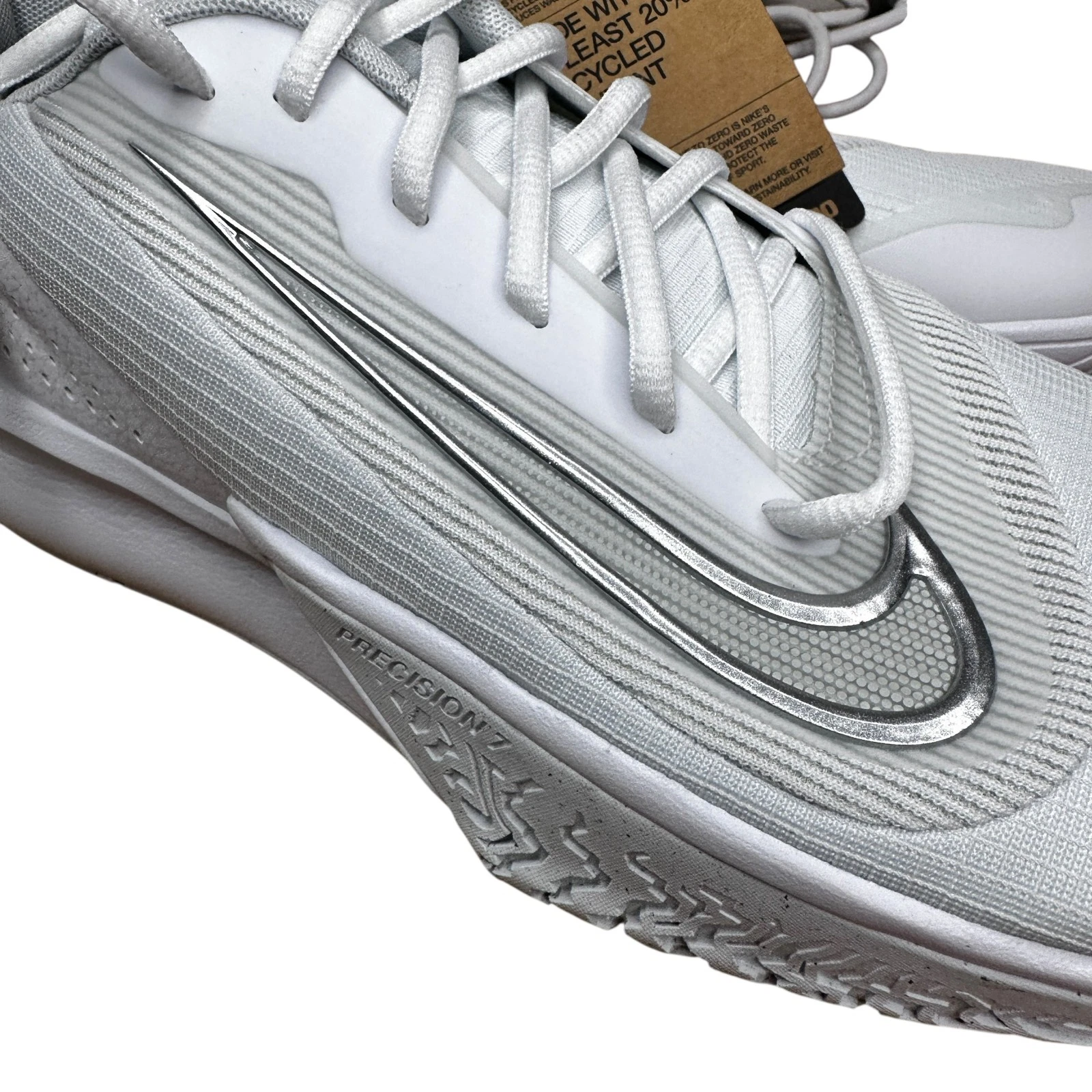 Nike Precision 7 FN4322-100 top view and interior detail