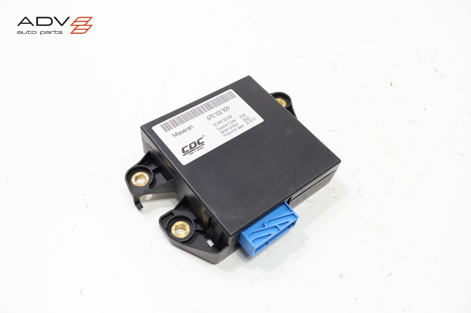 2017 - 2024 MASERATI GHIBLI SUSPENSION CONTROL MODULE COMPUTER UNIT OEM