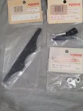 VINTAGE 1:12 SCALE KYOSHO FANTOM PLAZMA PARTS LOT MKII MKIII EF-1 EF-27 EF-68  