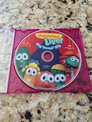 Veggie Tales Live! Sing Yourself Silly - - DVD - Disk only | eBay
