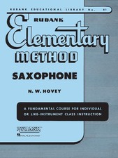 Rubank Elementary Method: Saxophone | Beginner Sheet Music Book |...