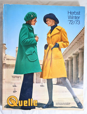 Original Quelle Katalog von Herbst Winter  1972/73  - Sehr gut