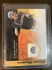 2012 Topps - Golden Moments Series One Troy Tulowitzki #GM-U45 