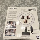 Nizoni LED 3-Mode USB Selfie Ring Light Clip-On with Wired Remote Control — photo 2