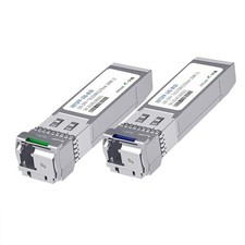A Pair SFP+ 10G BiDi WDM module 10km 20km 40k...