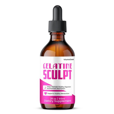 #ad Gelatine Sculpt Drops Max Strength Formula GelatineSculpt Supplement 1 pack $16.95