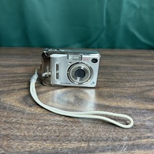 Fujifilm Digital Camera FinePix A500 5.1MP Silver No Memory Card Tested Works 10