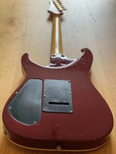 Charvel Japan CDT-80 Semi Hollowbody 1991 Trans Cherry Red RARE model