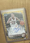 Aaliyah Crump 2025-26 Bowman /50 Chrome Auto Gold Geometric Refractor Longhorns