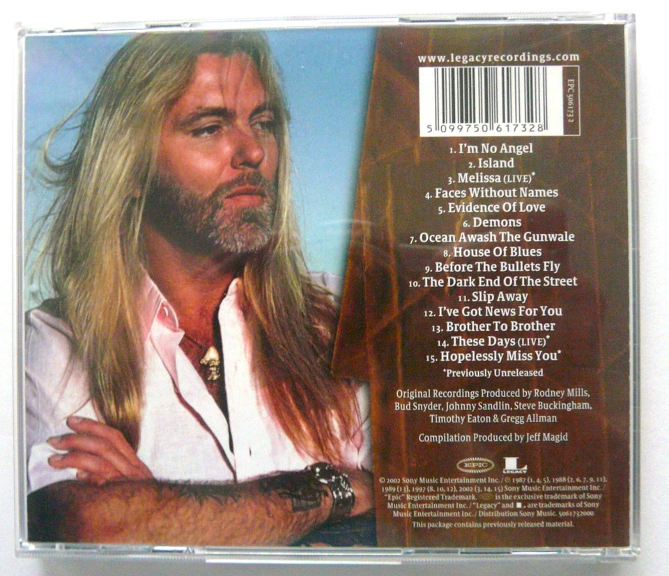 Gregg Allman - No Stranger To The Dark - The Best Of... | CD | neuwertig - Bild 3 von 3