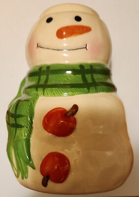 Hallmark Snowman Max Tea Light Candle Holder. Great Condition! 