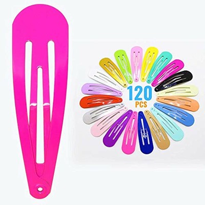 Hair Barrettes Snap Clips Girls Kids Toddlers Women 120 Pcs Inch