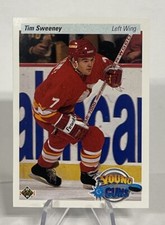 1990-91 Upper Deck #531 Tim Sweeney RC 1st Young Guns Pack Fresh 🏒🔥