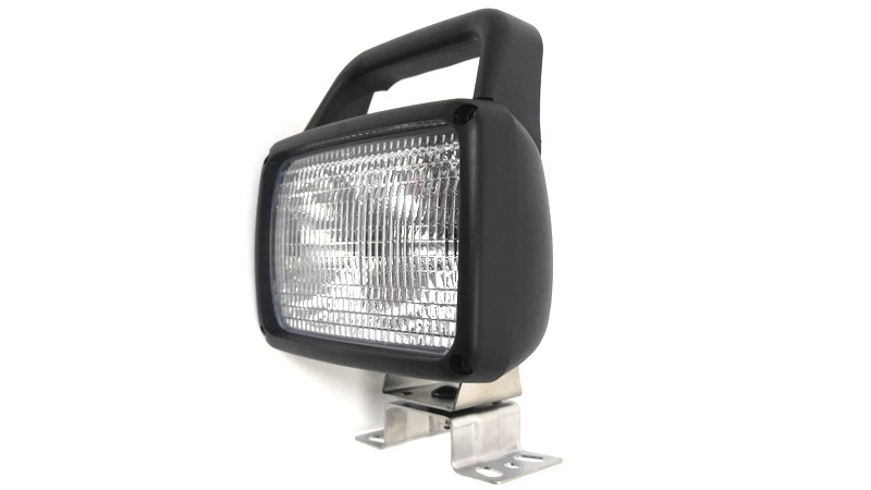 2x Arbeitsscheiwerfer Arbeitslampe 12V 24V H3 Halogen LKW Traktor Truck Kran - Bild 3 von 4