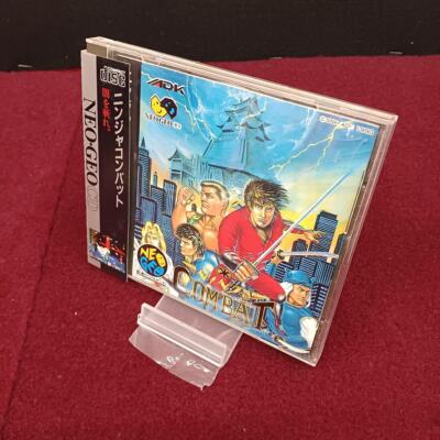 Jeu SNK Neo Geo AES Ninja Combat – Version Japonaise NTSC (Bon état, Manuel Inclus)