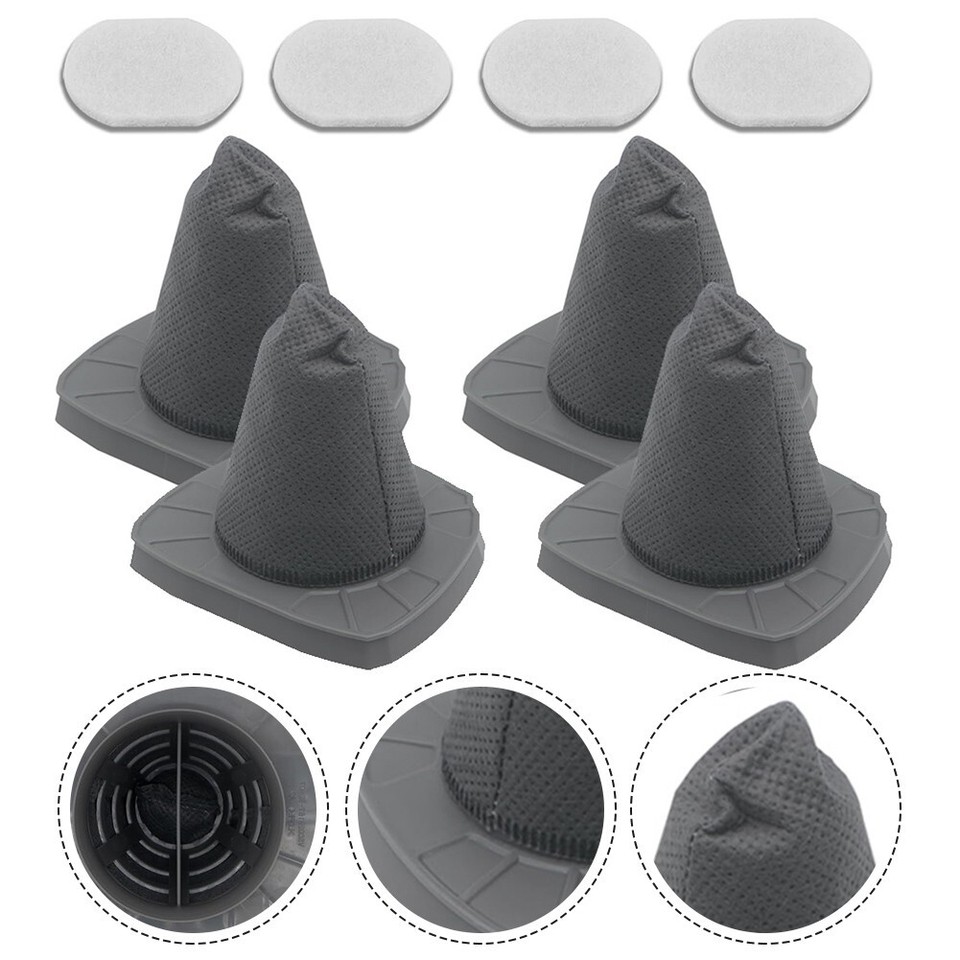Effective 4Pack Filter Kit For Black & Decker BDST1601 ST0106 & ST0107