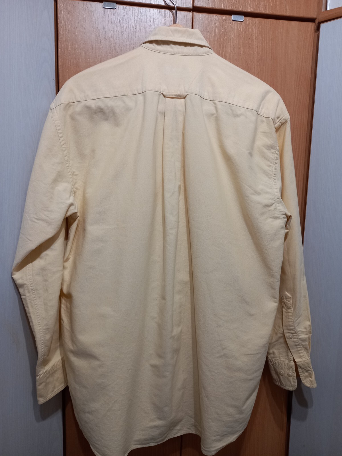 Camicia Oxford Vintage Yves Saint Laurent Classica Uomo Giallo 15 34 Stile Franc