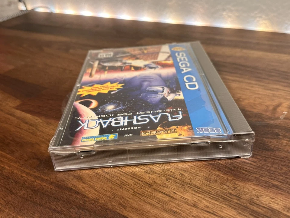 SEALED Flashback: The Quest for Identity (Sega CD, 1993) Check pics - Image 4 of 4