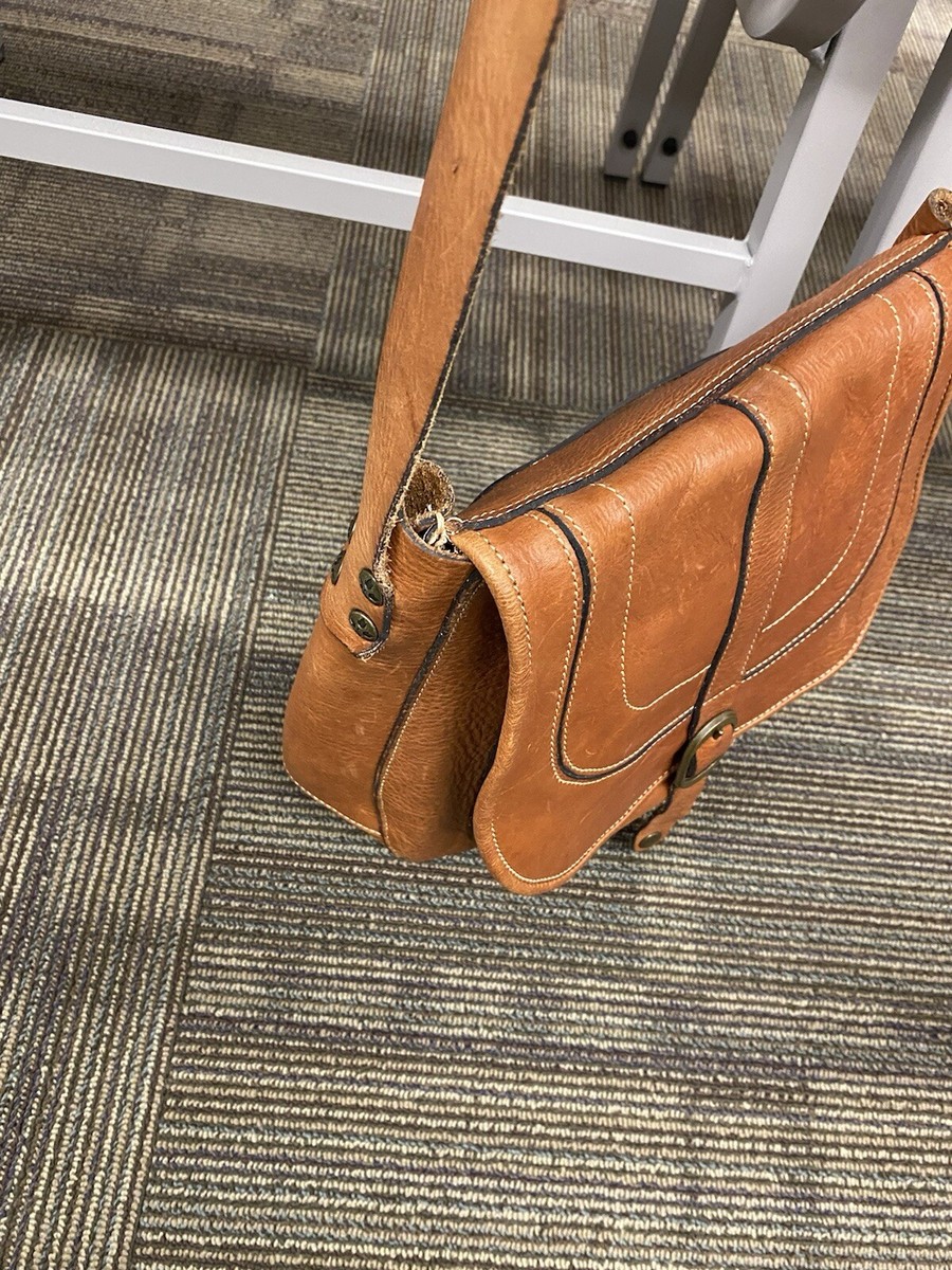 Patricia Nash Leather Crossbody Shoulder Saddle Bag  display picture 1