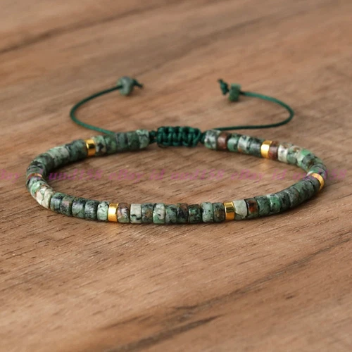 Minimalist Dainty Crystal Assorted Natural Gemstone Beads Healing Reiki Bracelet - Picture 37 of 60