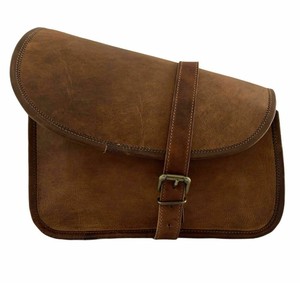 leather pannier bolsas motorcycle