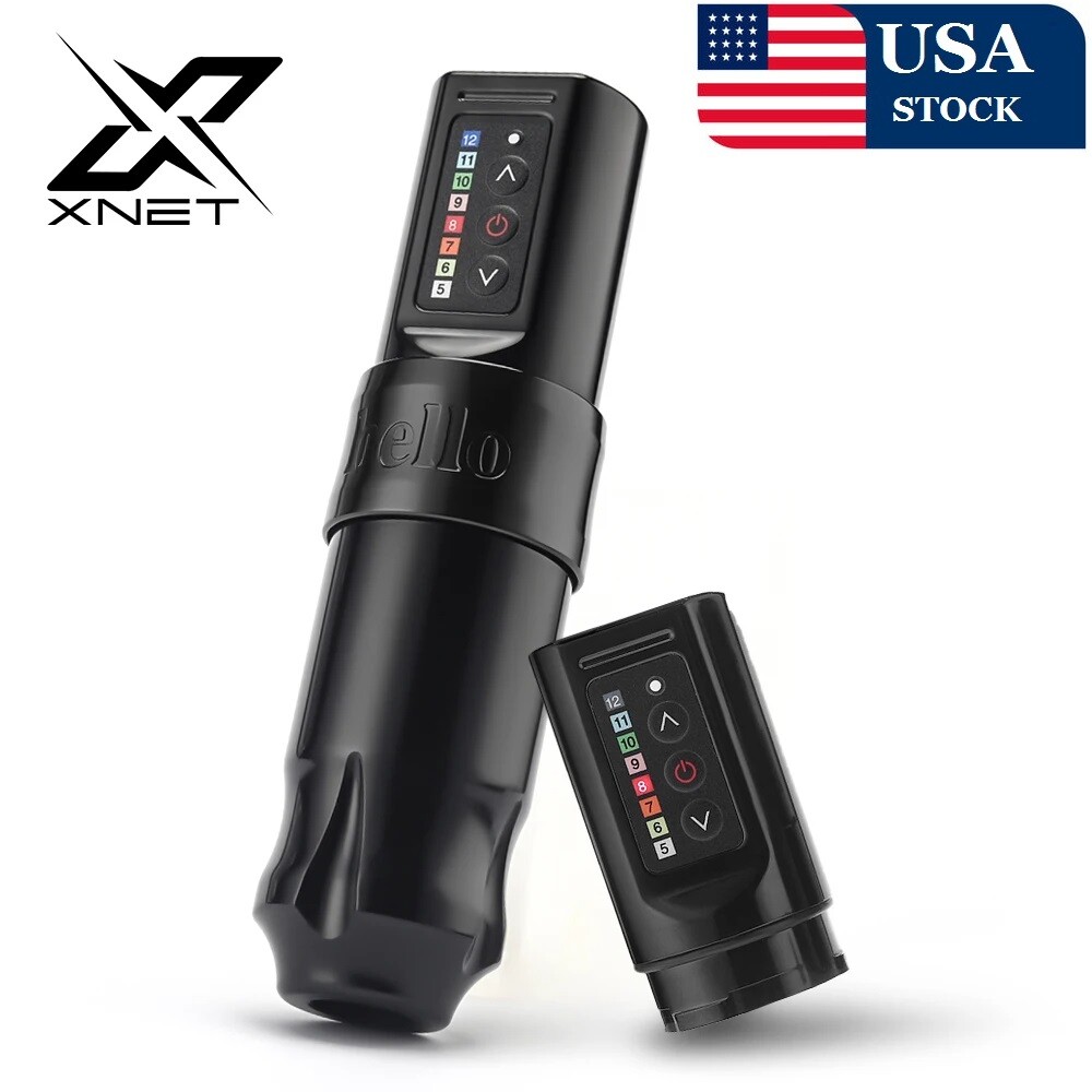 RCA Wireless Tattoo Pen Machine Kit Powerful Brushless Motor