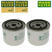 2x MANN-FILTER W 917 ÖLFILTER FÜR OPEL ADMIRAL VOLVO 66 140 940 C70 S40 DAF 55