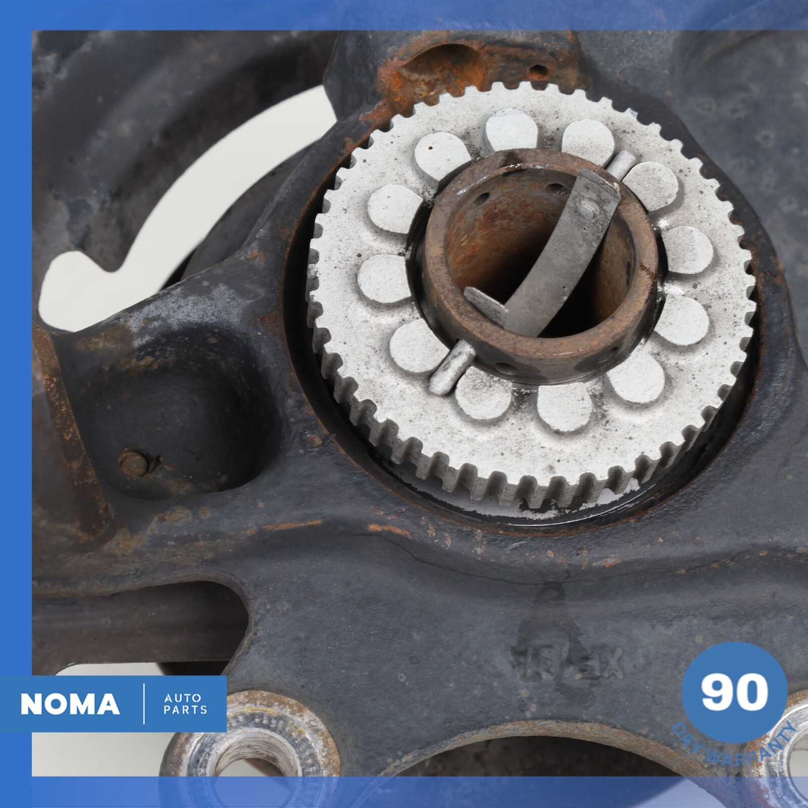 98-06 Jaguar X100 XK8 XKR Front Left Side Spindle Knuckle Hub w/ Shield OEM