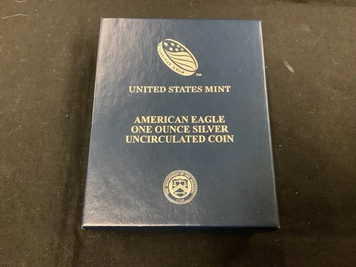 2013-W Burnished Uncirculated American Silver Eagle 1oz .999 Original Packaging!