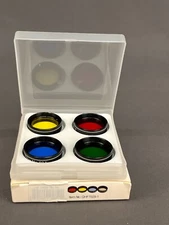 New Solomark 1.25 Inch 4pcs Color Filter Set for Telescope Eyepiece (2C)