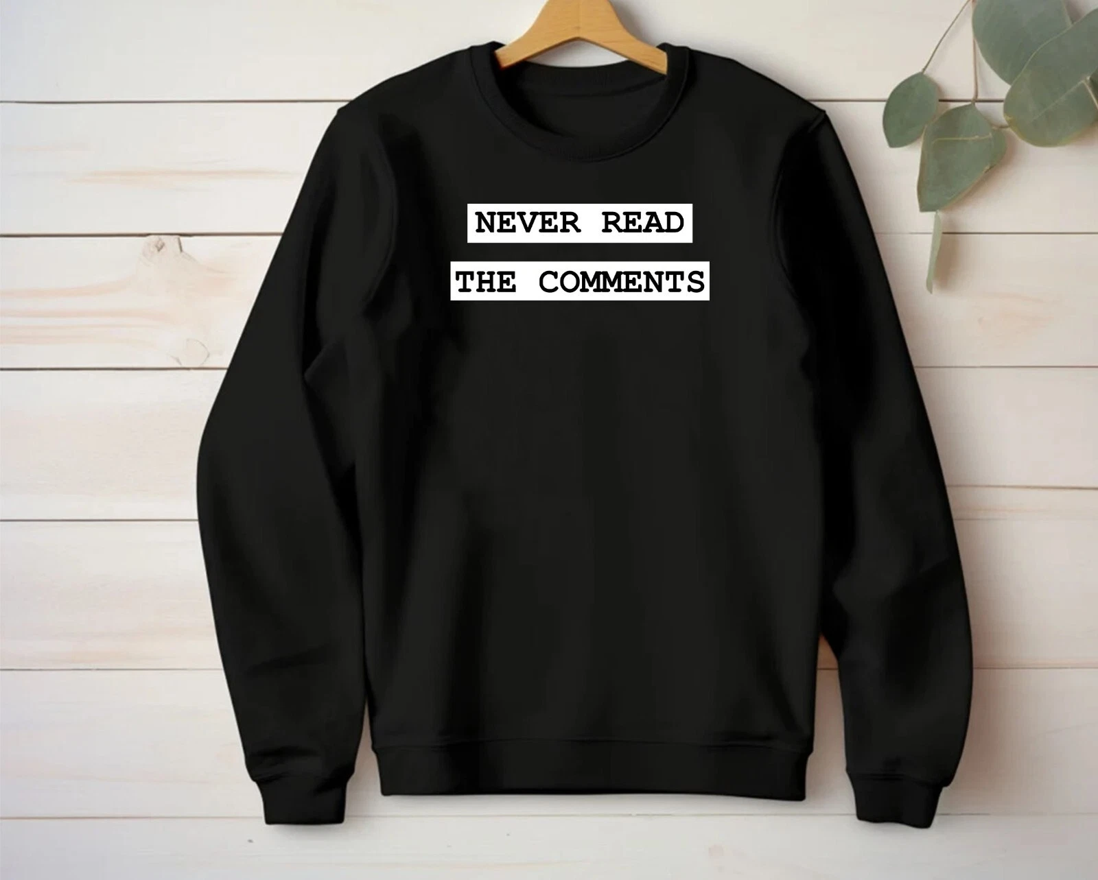 Never Read The Comments Influencer Unisex T-Shirt Baseball Tee