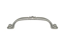 Satin Nickel Kitchen Bathroom Cabinet Drawer Pulls Knobs 3 3/4" Pull 96mm