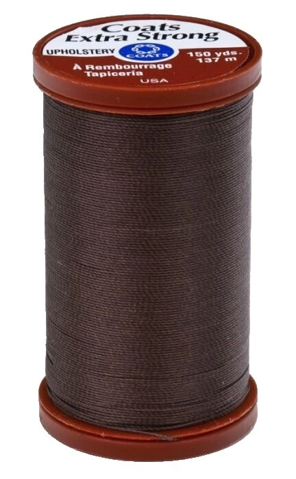 Máquina de coser de nylon marrón hilos de coser