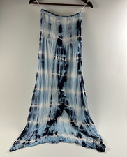 Raviya  Beach Dress Strapless Full Elastic Brust  Multicolor  Tie-Dye  S NWT