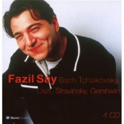 FAZIL SAY - FAZIL SAY-4CD CAPBOX 4 CD  54 TRACKS PIANO BACH TSCHAIKOWSKY UA NEU