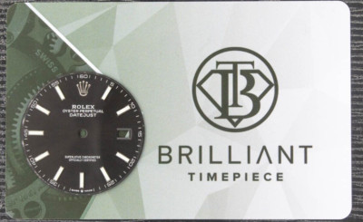 Rolex Datejust 41mm Black Stick Dial Model 126334