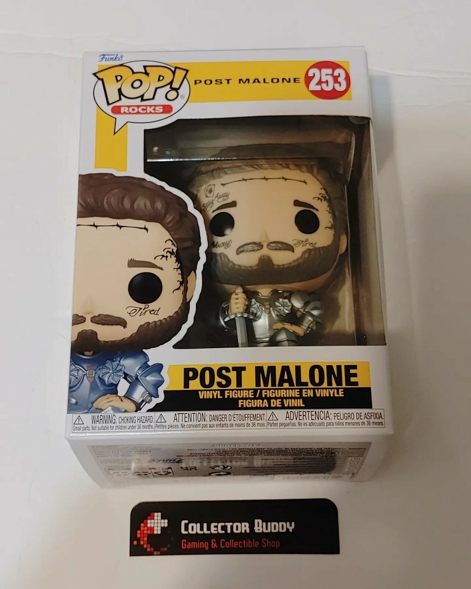 Post Malone Knight Funko Pop! Music Rocks 253 Pop Vinyl Figure FU52011