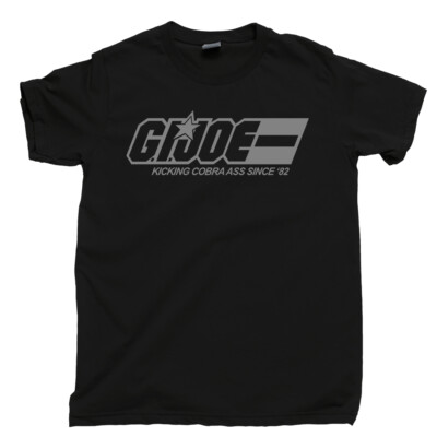 GI Joe T Shirt 1980s Action Figure 3.75 Lot Vehicle Part Movie Comic Cartoon Tee