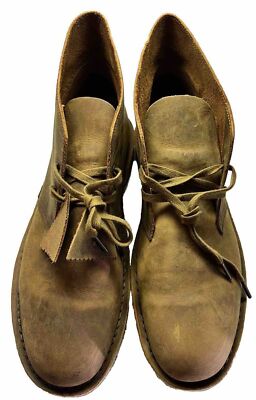 CLARKS ORIGINALS Wallabee Boot Boots Leather Brown Beeswax Size