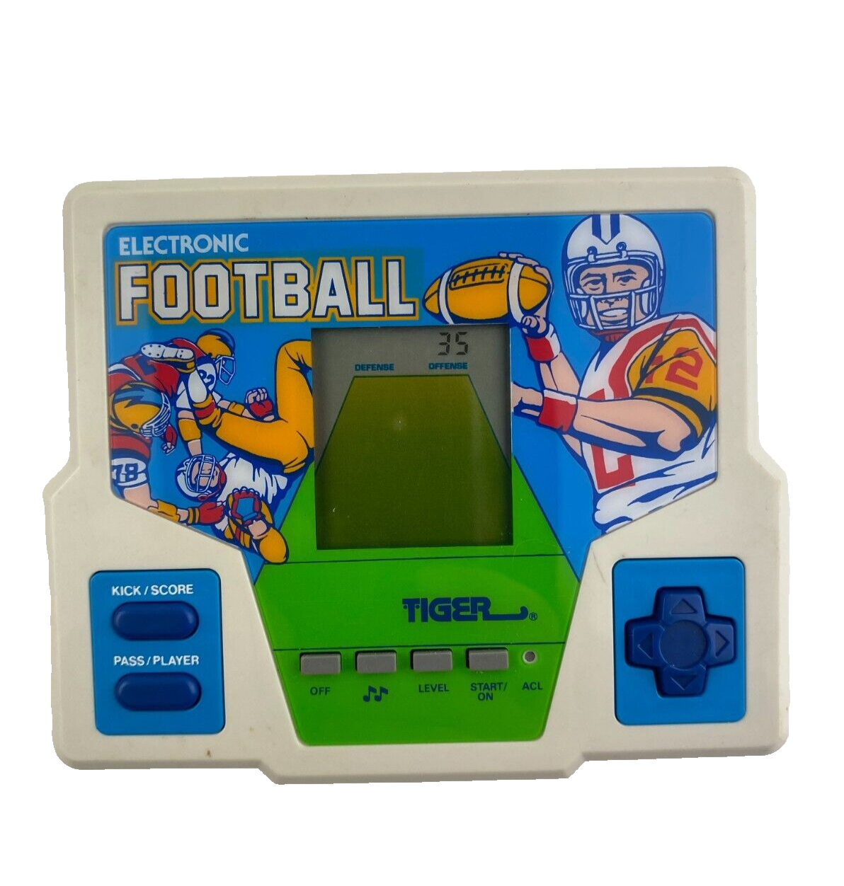 Electronic Football Handheld Game Tiger Electronics 1987 eBay