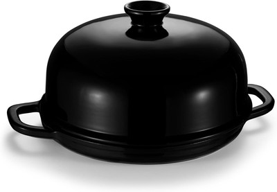 Elegant Cast Iron Bread Oven with Ceramic Lid - Perfect for Sourdough Baking
