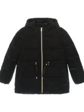 Mayoral Black Puffer Coat Size 8