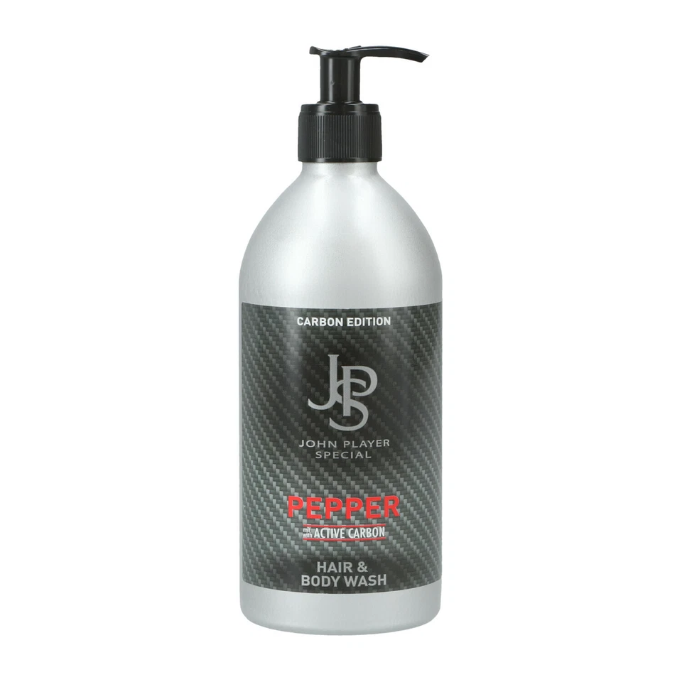 John Player Special Pepper mit Active Carbon Hair & Body Wash 500ml